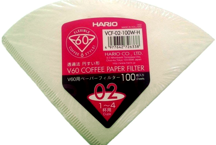 Filtros de café Hario V60 tamaño 02